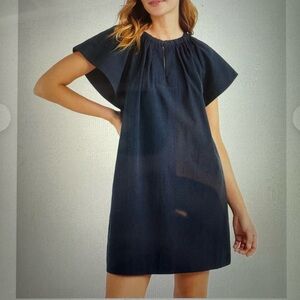 Free Assembly Flutter Sleeve Dress